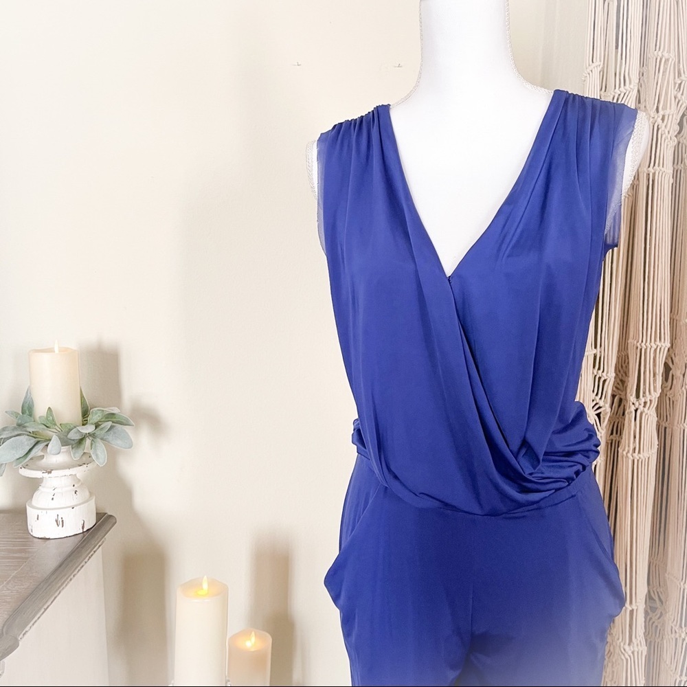 NWOT Guess V Neck Harem Jumpsuit